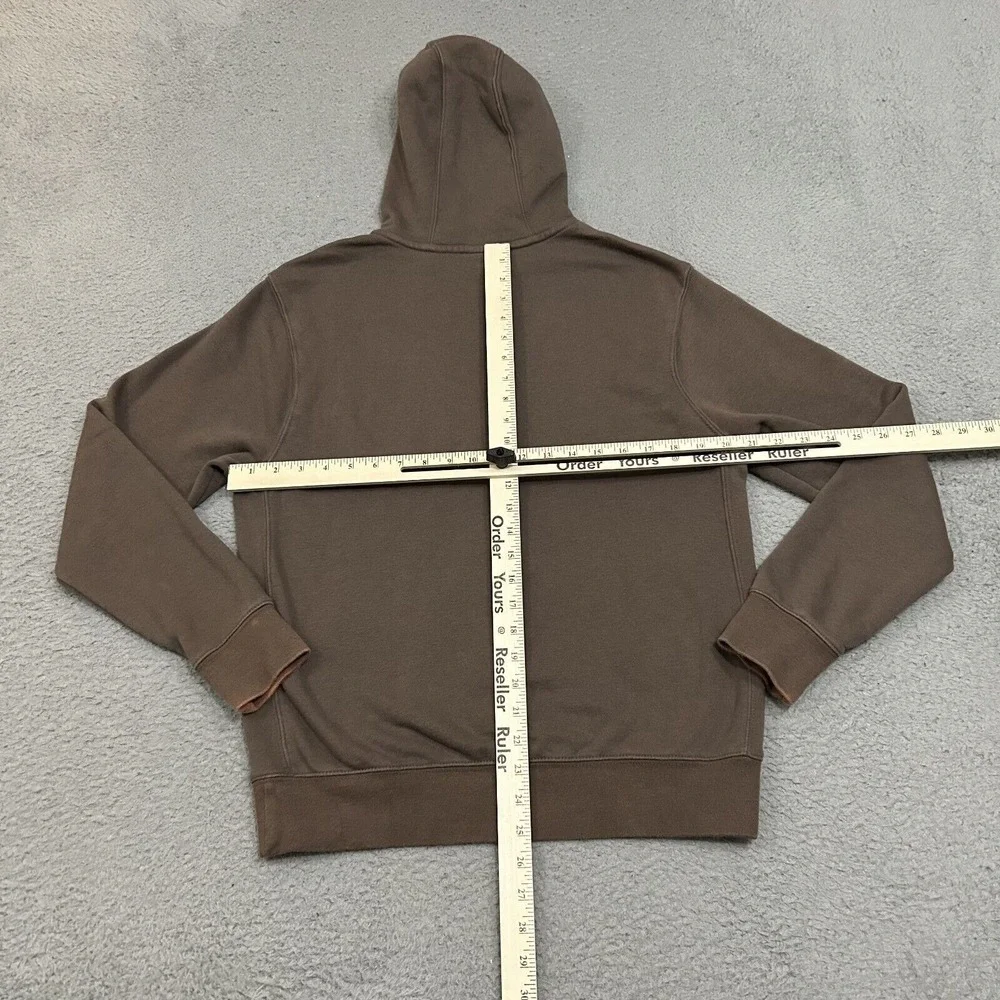Nike Hoodie Mens Small Brown Sportswear‎ Club Fleece Pullover Sweatshirt BV2654